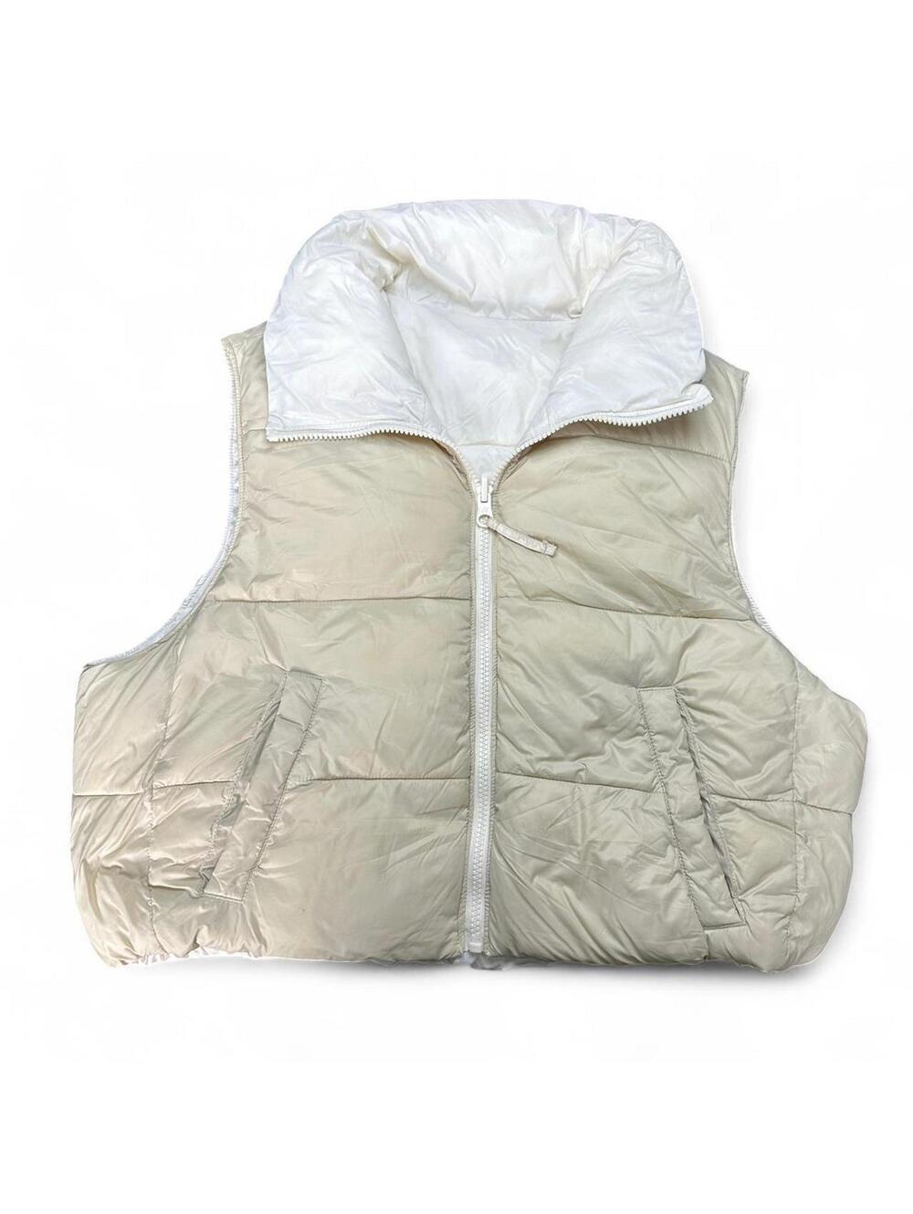 American Eagle Reversible Puffer Vest, Large